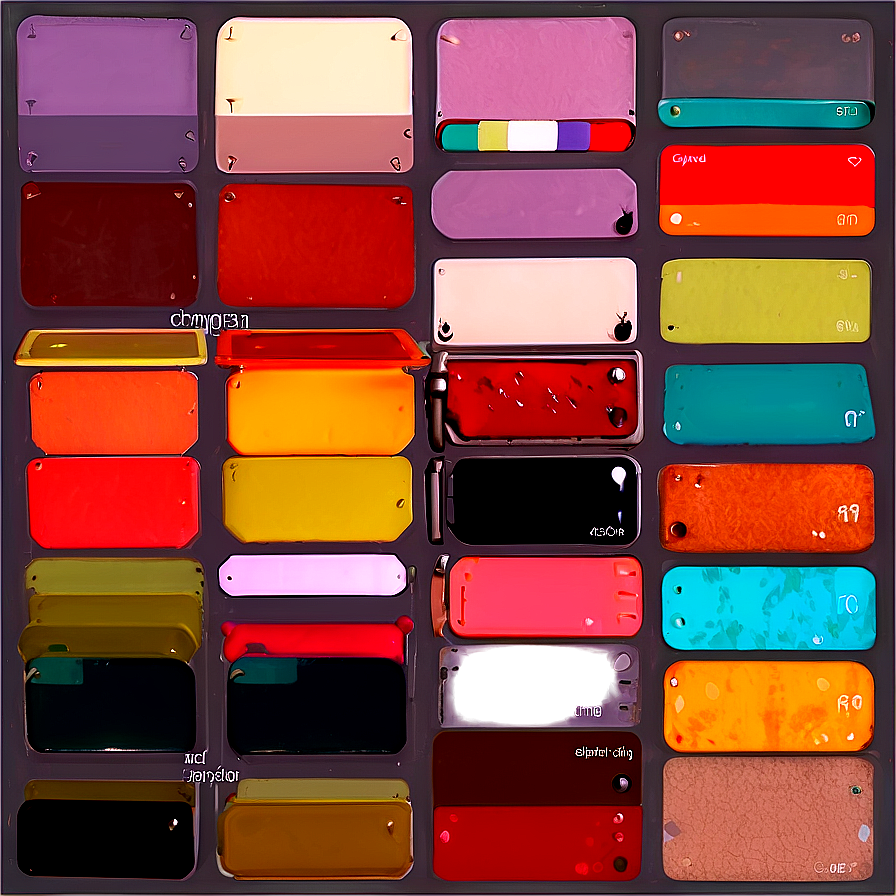 Retro Style Palette Png Fnn74 PNG