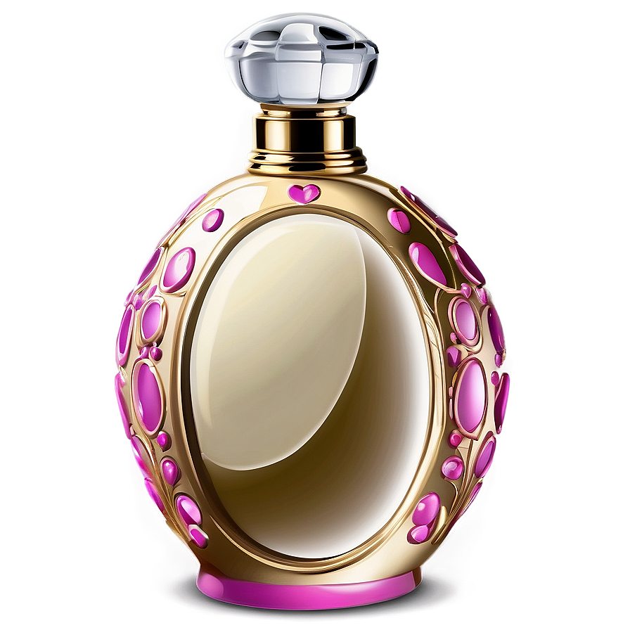 Retro Style Perfume Bottle Png Sve38 PNG