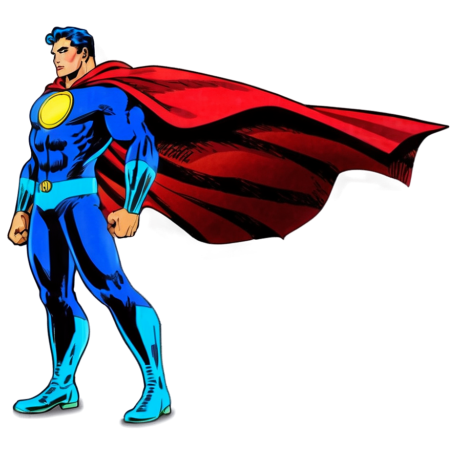 Retro Superhero Cape Style Png 78 PNG