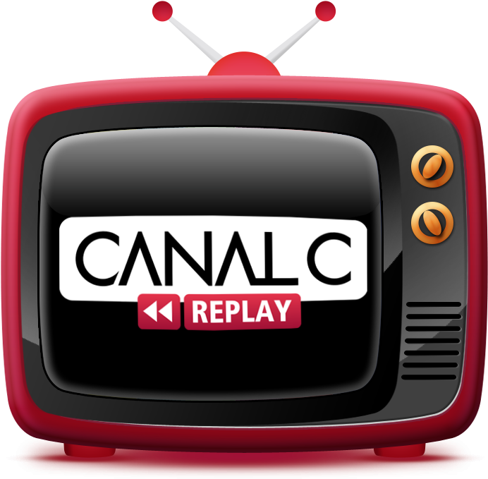 Retro T V Iconwith Logo PNG