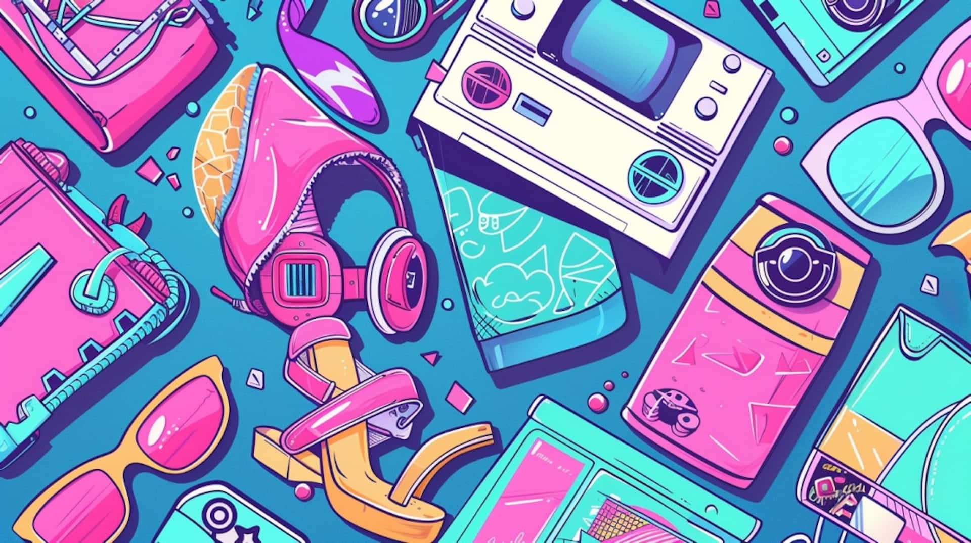 Retro_ Tech_and_ Fashion_ Illustration_00s_ Aesthetic.jpg Wallpaper