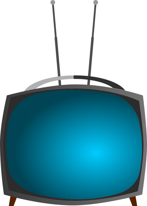 Retro Television Illustration PNG