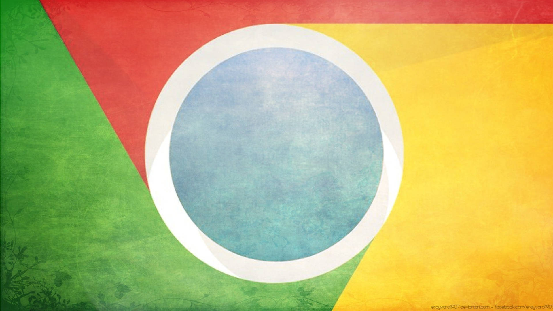 Retro-Themed Google Chrome Wallpaper