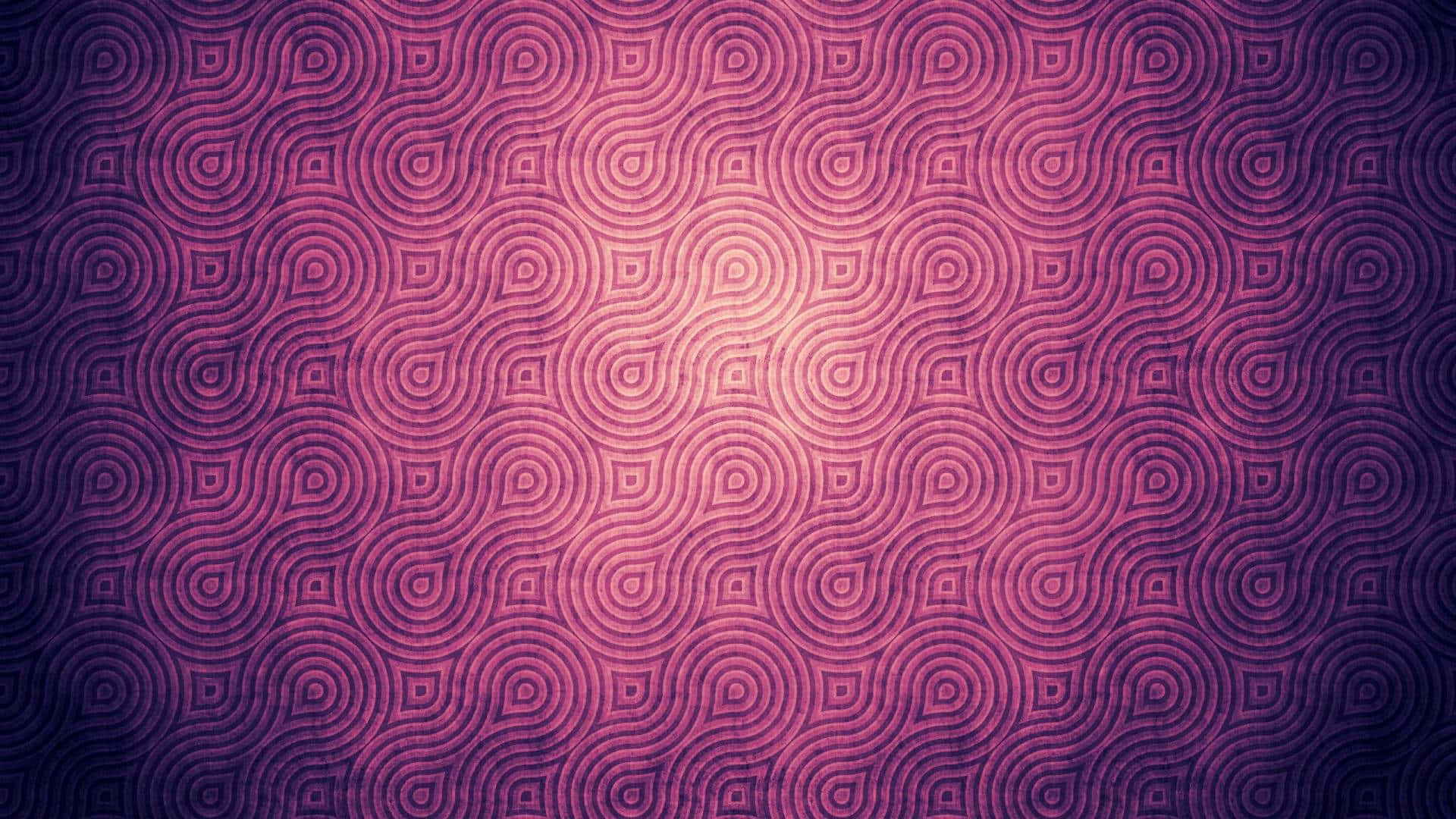 Retro Wave Pattern Background Wallpaper