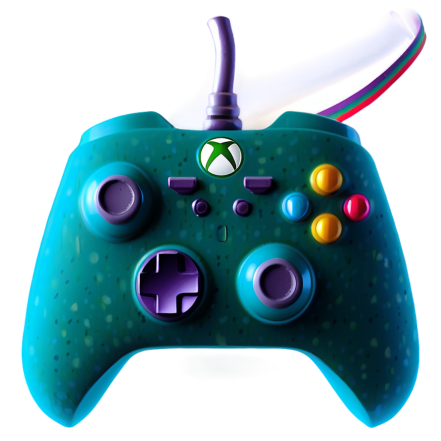 Retro Xbox Controller Style Png Tcb12 PNG