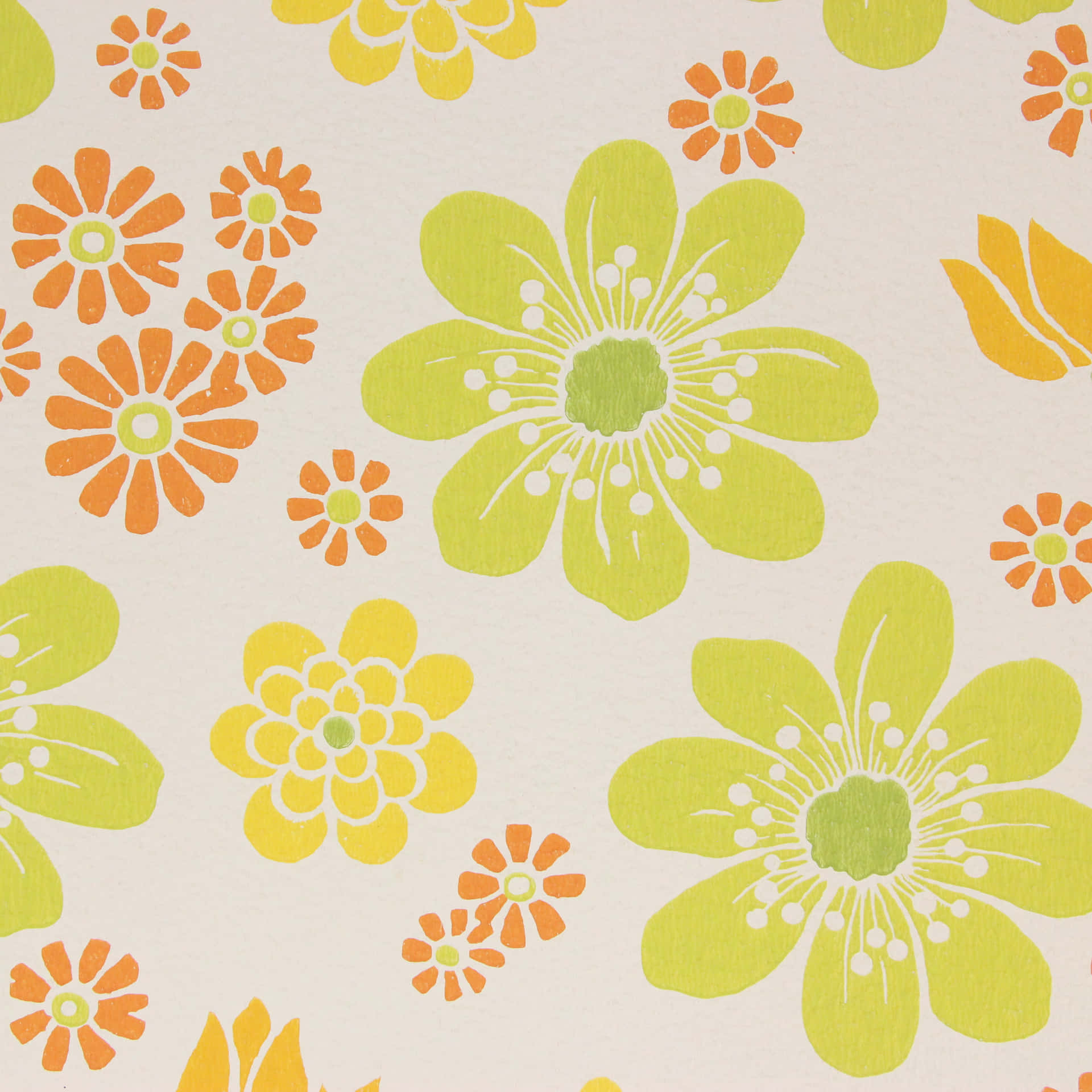 Add Some Color To Your Life With Retro Yellow Wallpaper