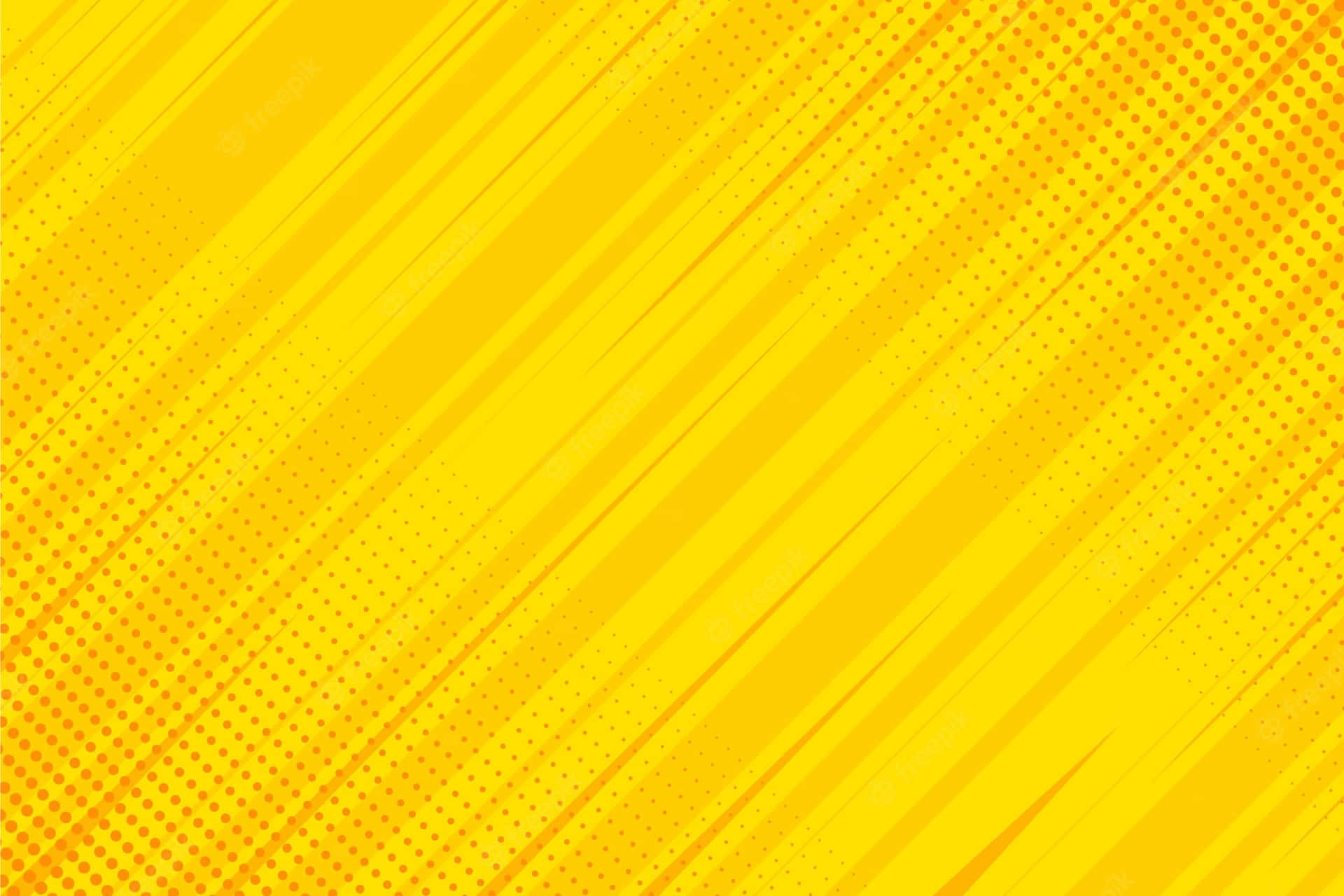 The Bold and Beautiful Retro Yellow Wallpaper