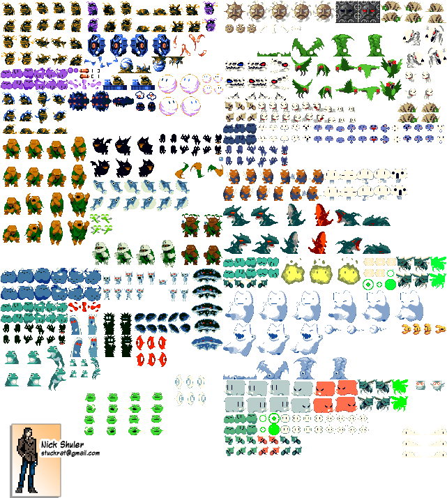 Retro_ Game_ Sprite_ Collection PNG