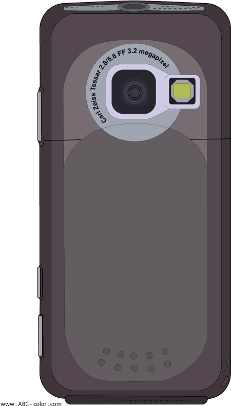 Retro_ Mobile_ Phone_ Clipart_with_ Camera PNG
