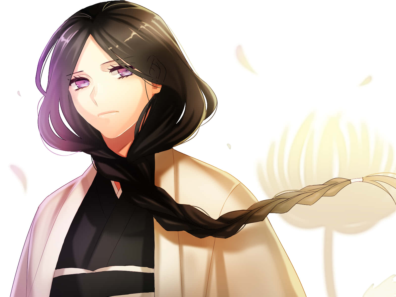Unohana Retsu in Bleach - "No matter where I am, I shall protect you with my own hands." Wallpaper