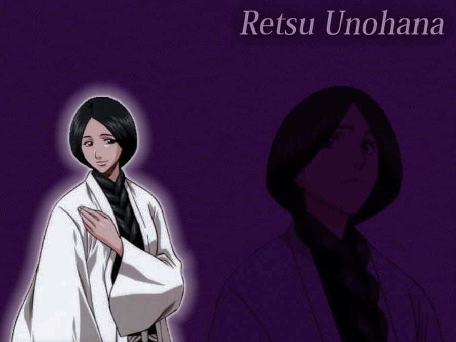 Retsu Unohana from Bleach Anime in Detailed Art Wallpaper
