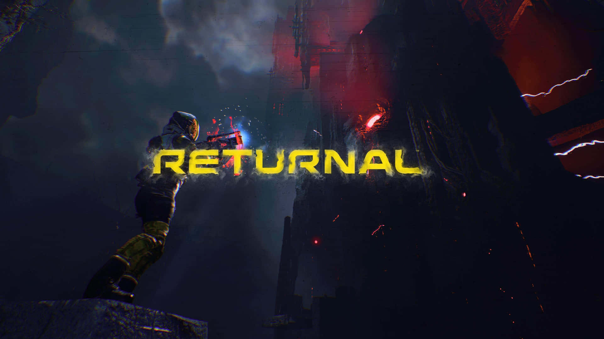 Returnal Game Title Screen Wallpaper