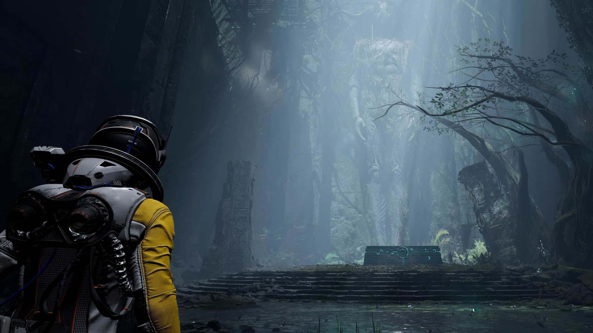 Returnal Mysterious Alien Forest Wallpaper