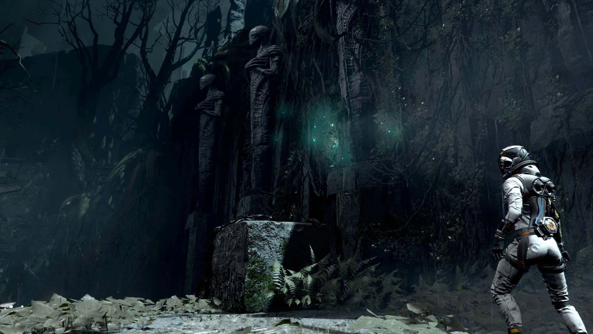 Returnal Mysterious Forest Encounter Wallpaper