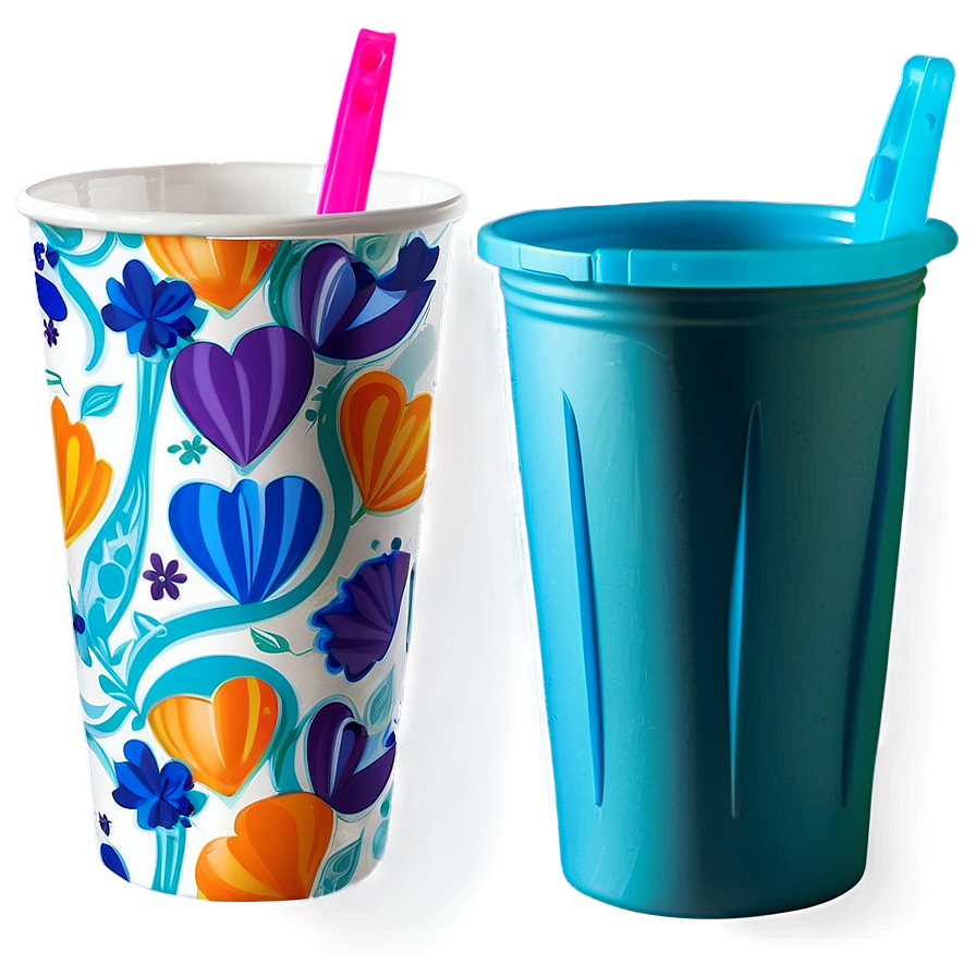 Reusable Plastic Cup Png 06132024 PNG