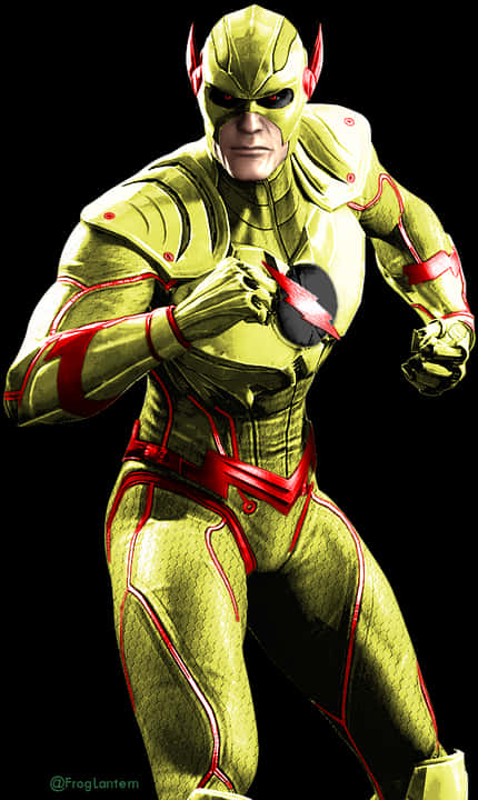 Reverse Flash_ Character_ Art PNG