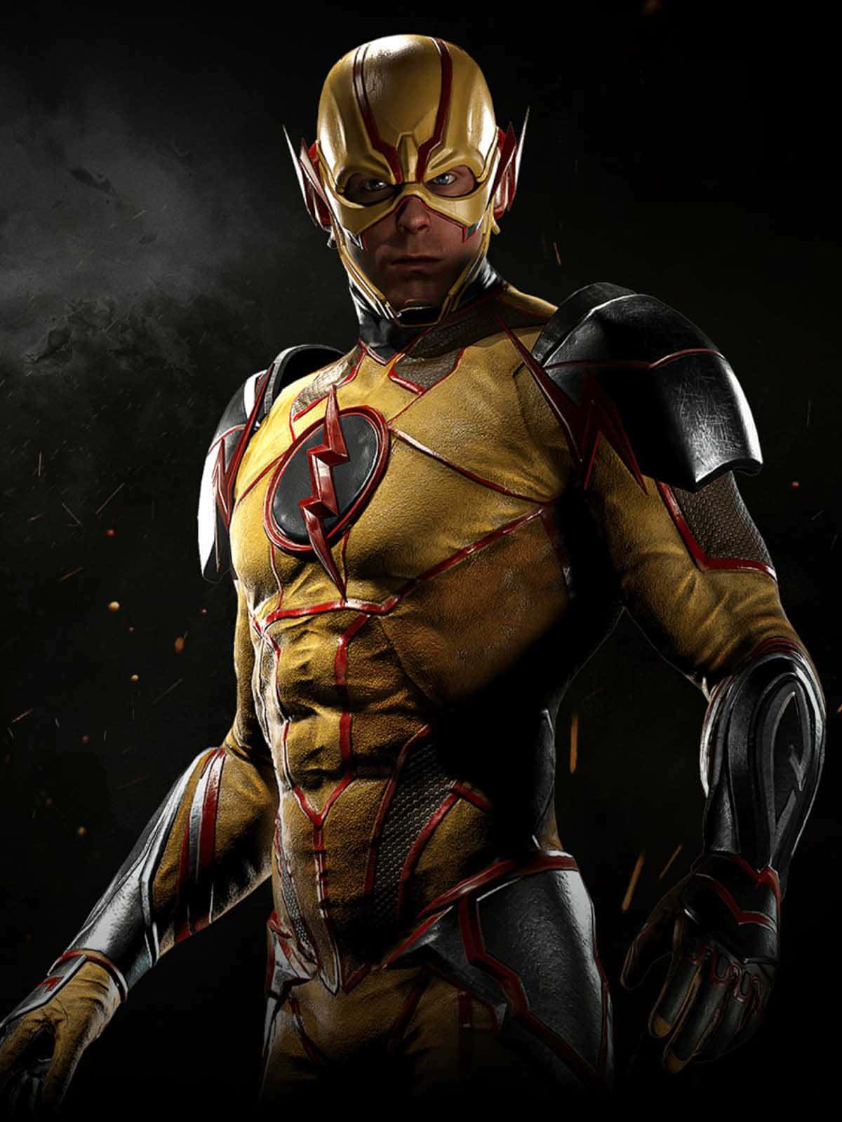 Reverse Flash Costume Portrait Wallpaper