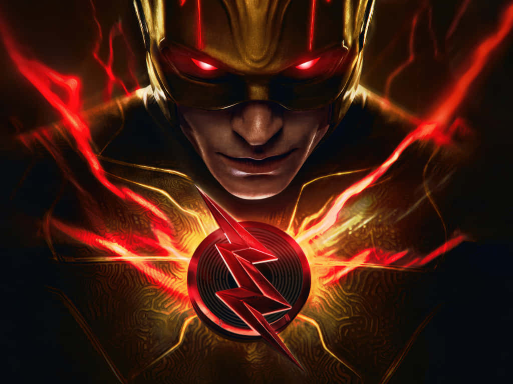 Reverse Flash Electrifying Glare Wallpaper