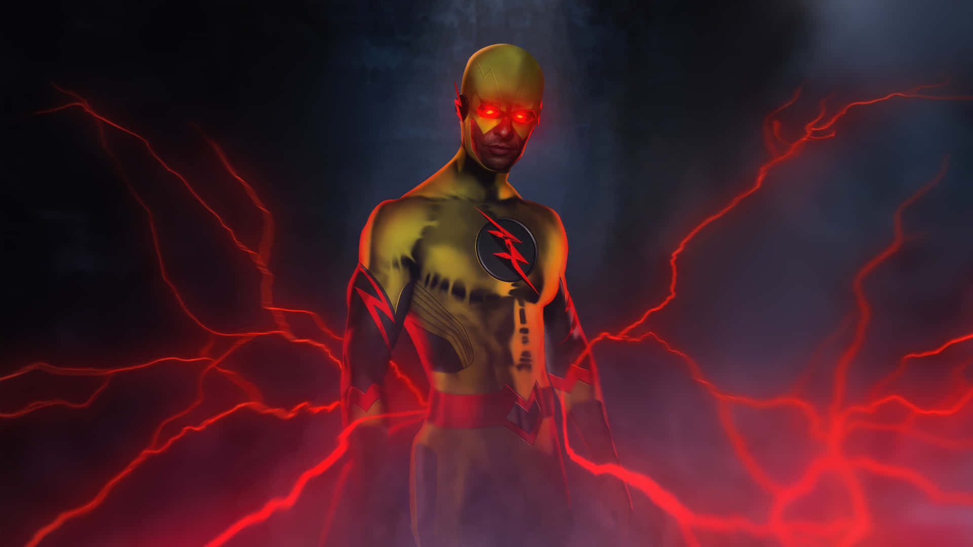 Reverse Flash Electrifying Presence Wallpaper