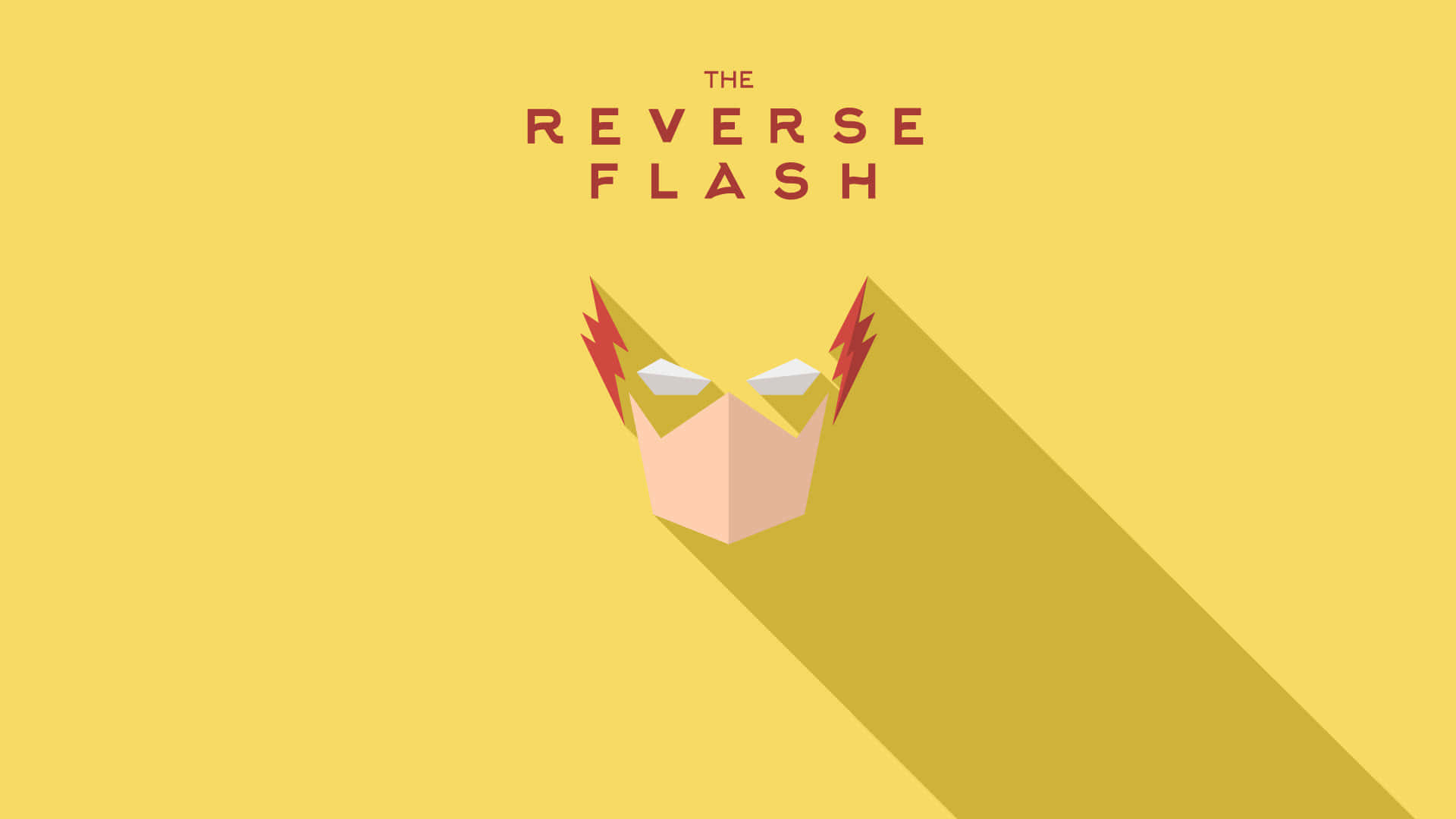 Reverse Flash Minimalist Artwork Wallpaper