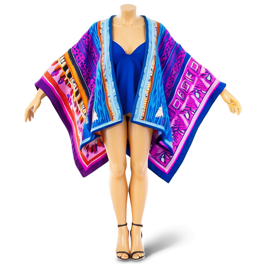 Reversible Poncho Style Png Kxr25 PNG