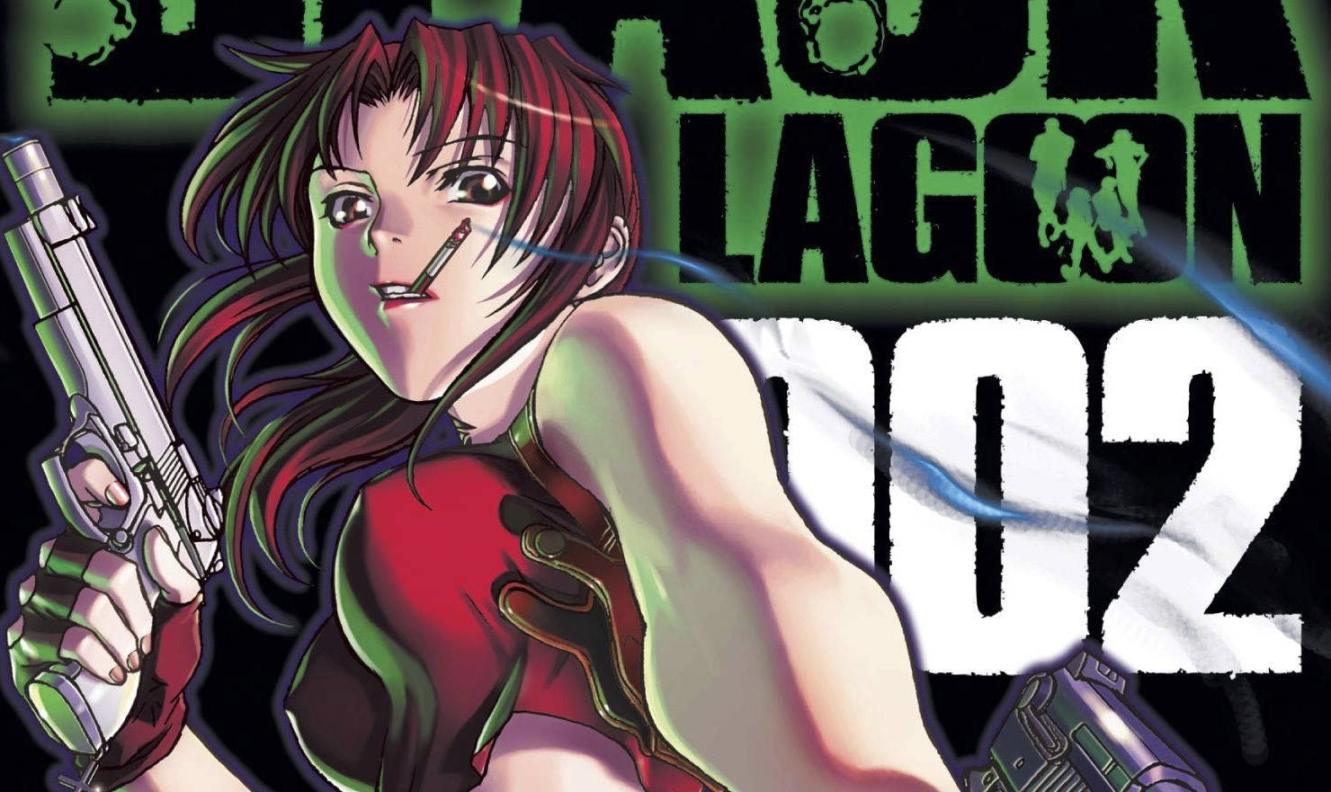 Revy Black Lagoon 002 Manga Background