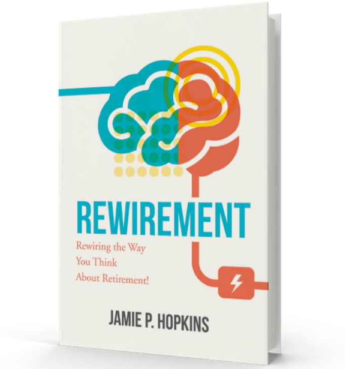 Rewirement Book Cover Rethinking Retirement PNG