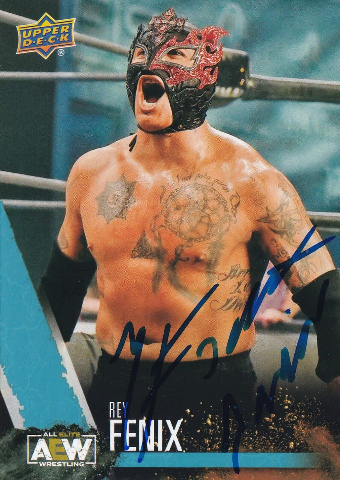 Rey Fenix AEW Poster Professional Wrestler Wallpaper