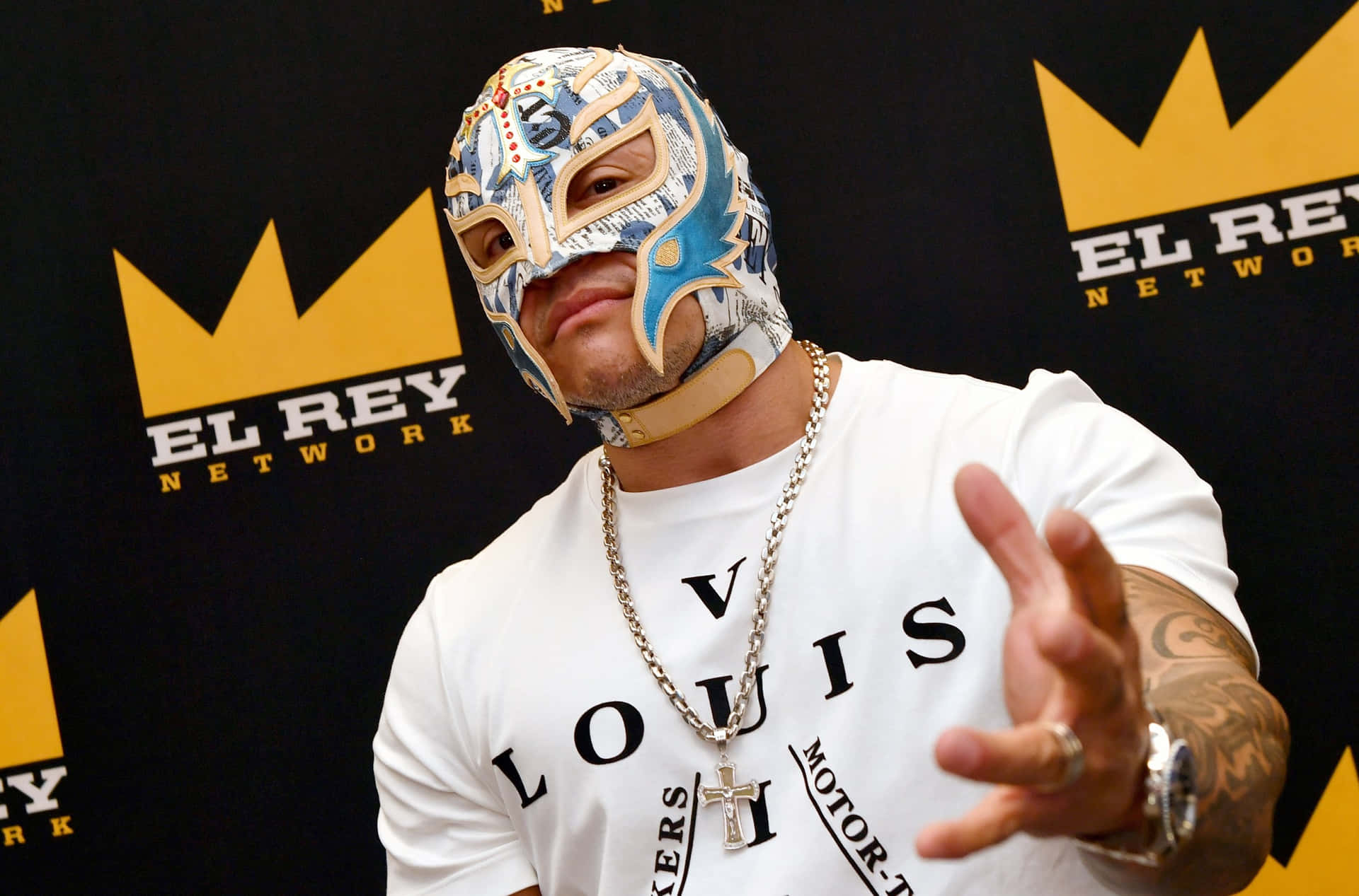 Rey_ Mysterio_ El_ Rey_ Network_ Event Wallpaper