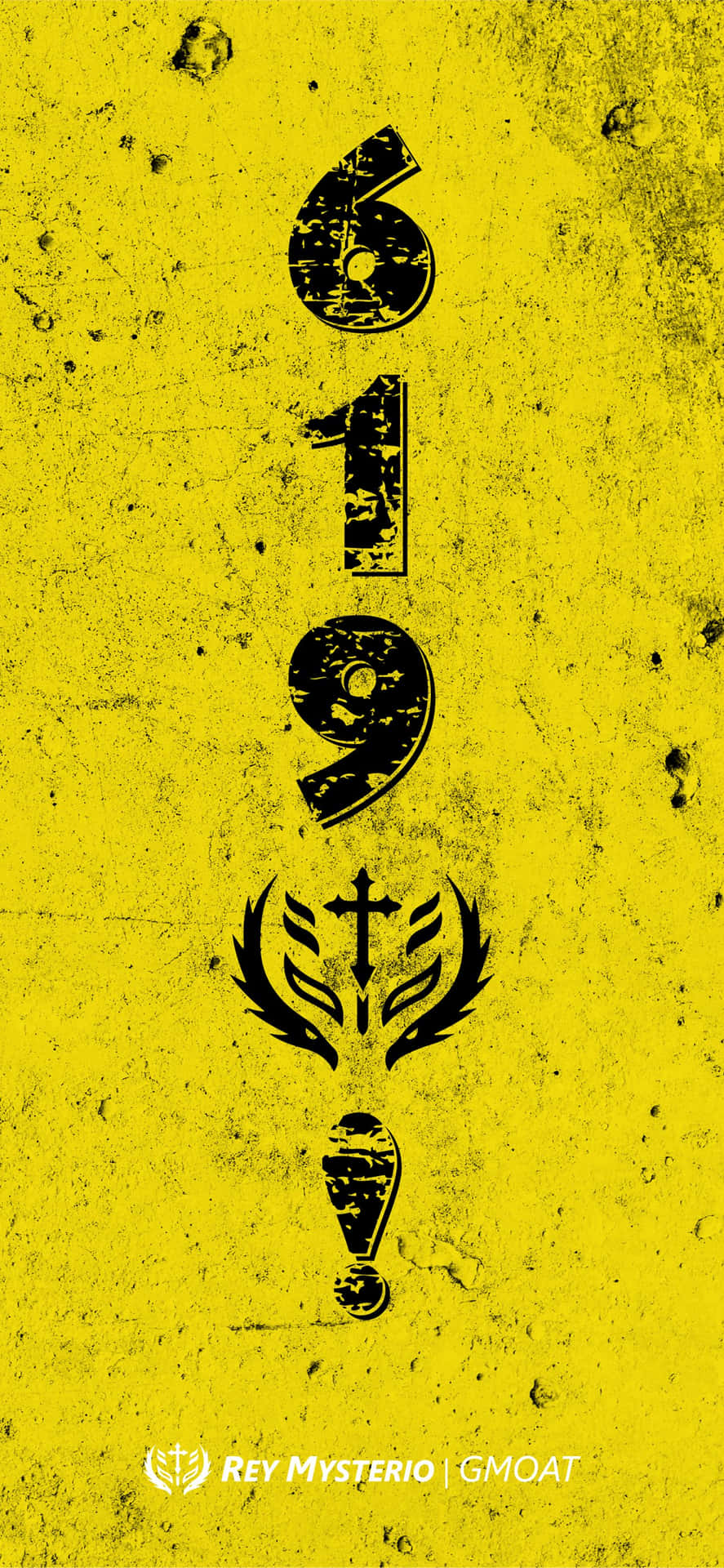 Rey_ Mysterio_ G M O A T_ Logo Wallpaper