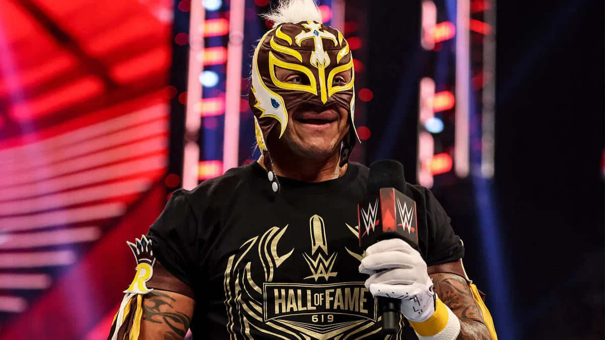 Rey Mysterio Hallof Fame Speech Wallpaper