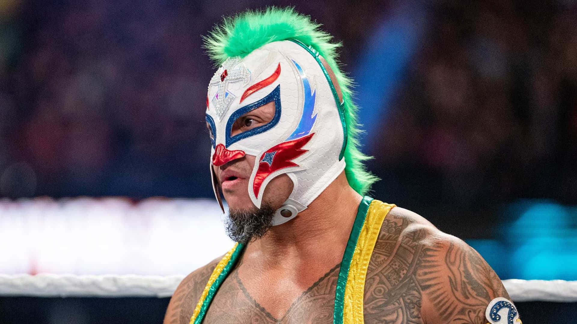 Rey Mysterio Luchador Mask Wallpaper