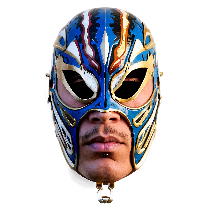 Rey Mysterio Luchador Mask PNG