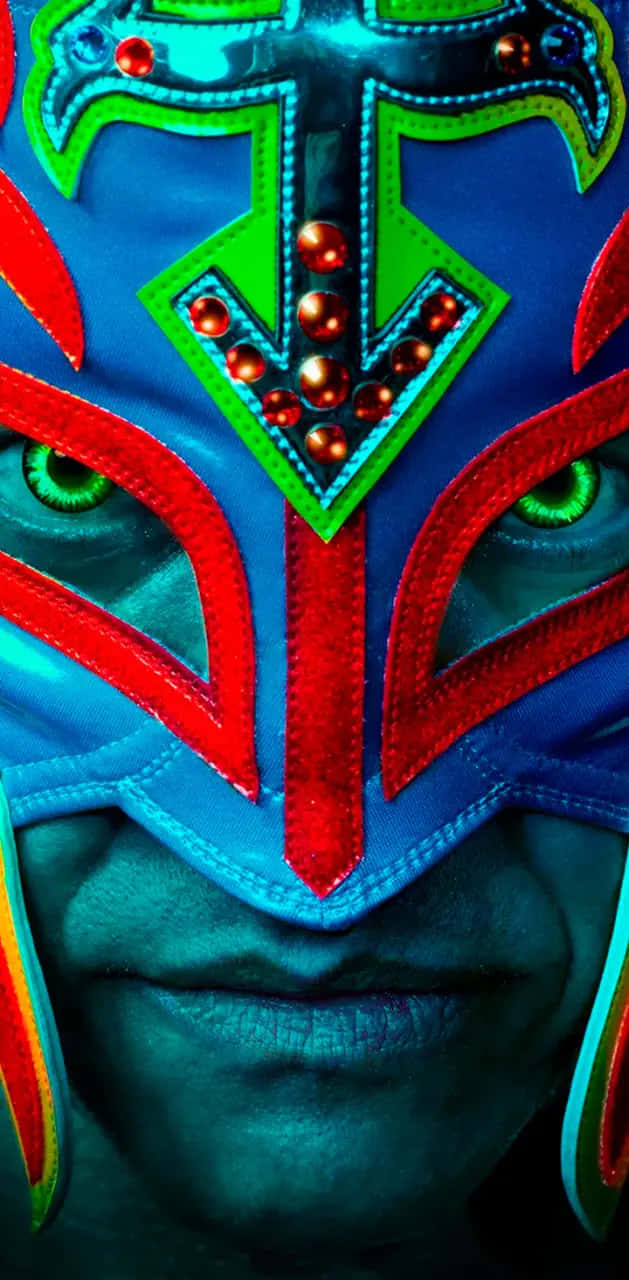 Rey_ Mysterio_ Mask_ Closeup Wallpaper