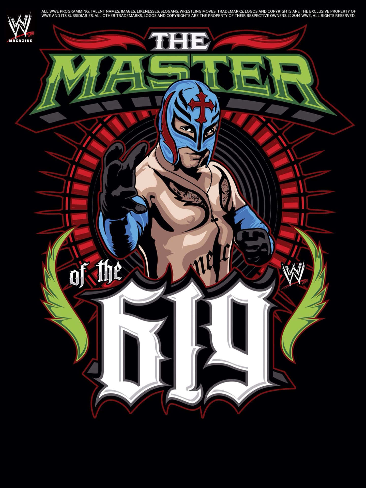 Rey Mysterio Masterof619 Poster Wallpaper