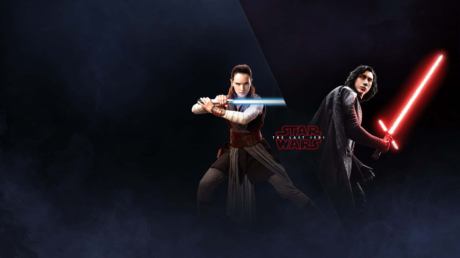 Rey, a resilient Star Wars heroine who taps into her Force powers Wallpaper