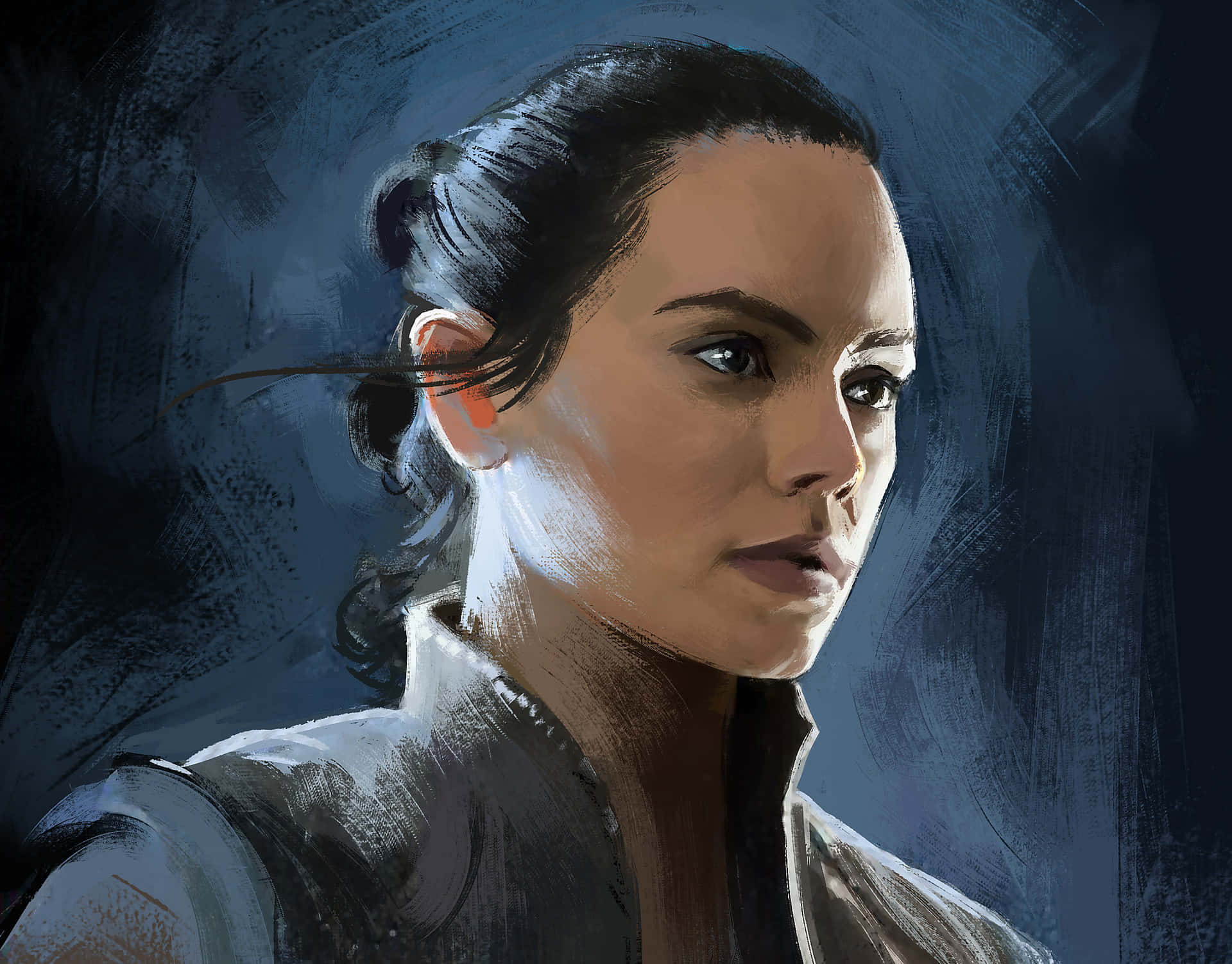 Rise Of Rey - Star Wars Wallpaper