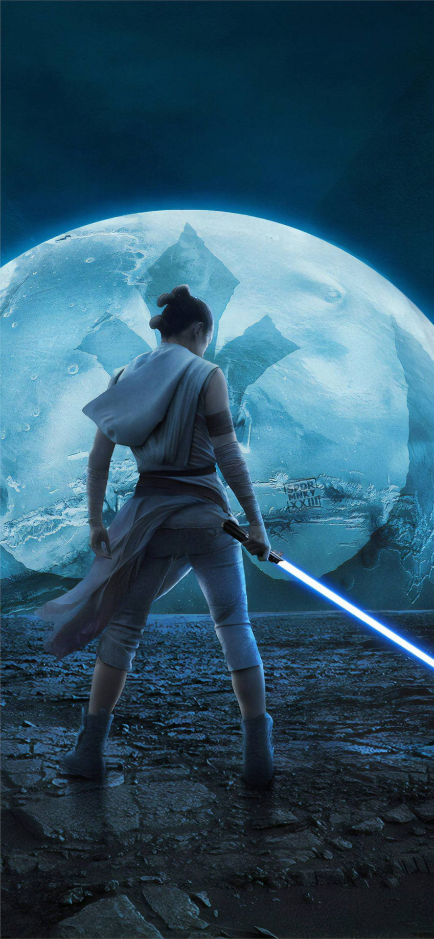 Rey Star Wars Rise Of The Skywalker Wallpaper