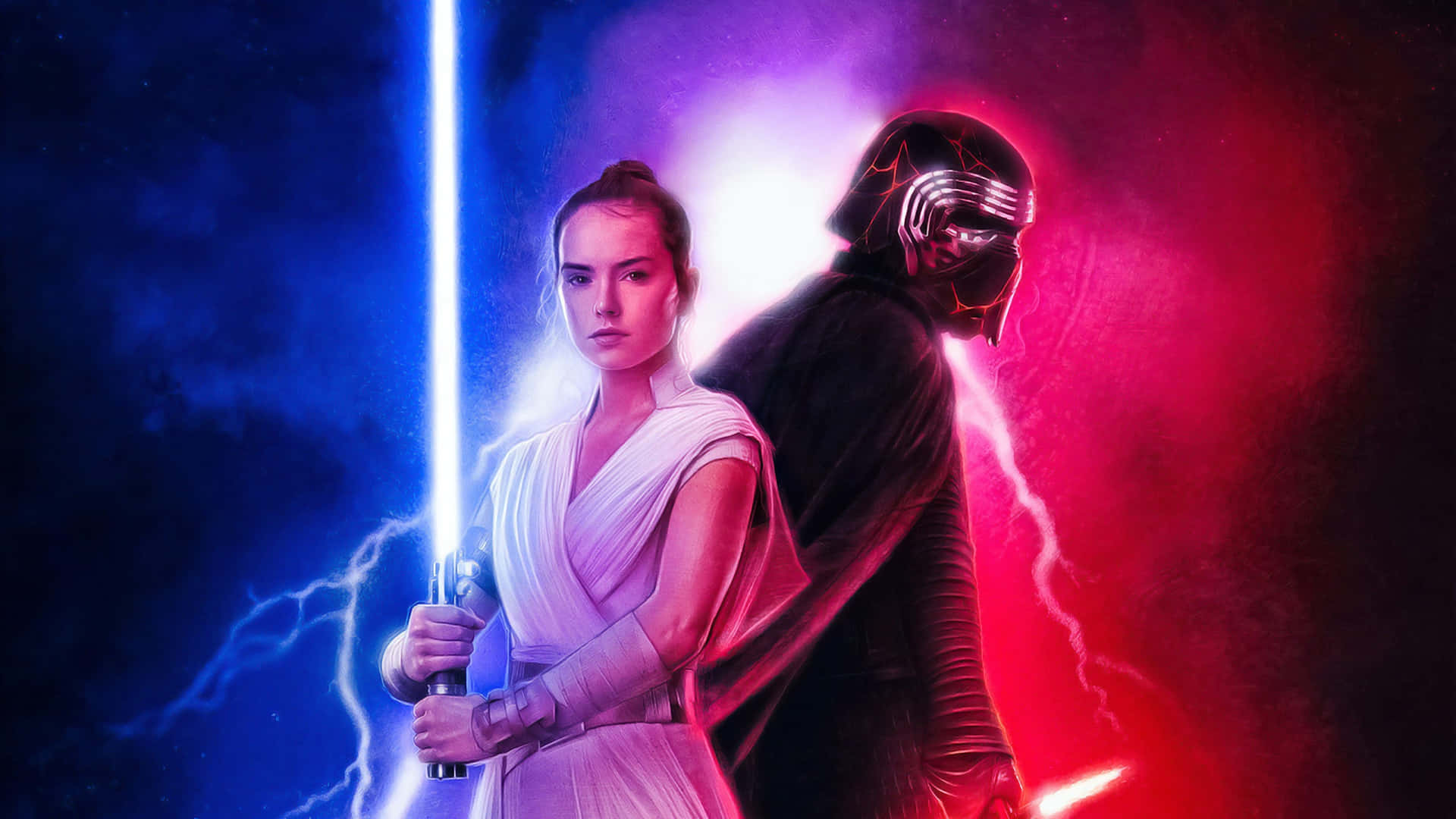 Star Wars The Rise of Skywalker Tema Tapet Wallpaper