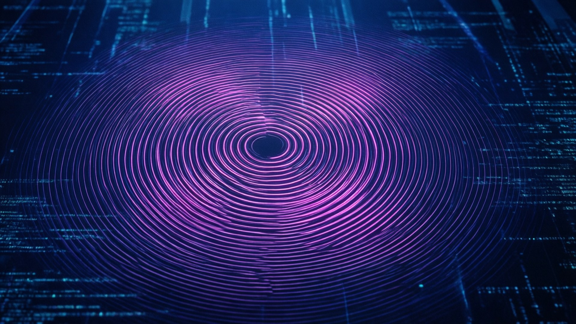 RFID Wave Pulse Wallpaper