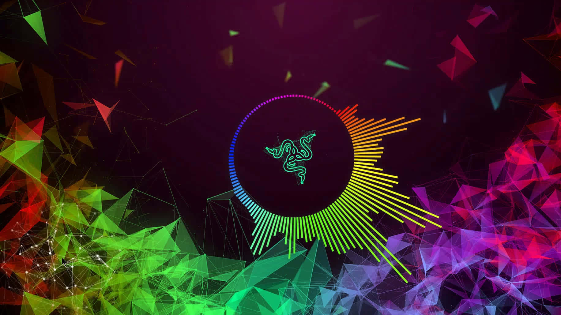 A dazzling Abstract RGB Background