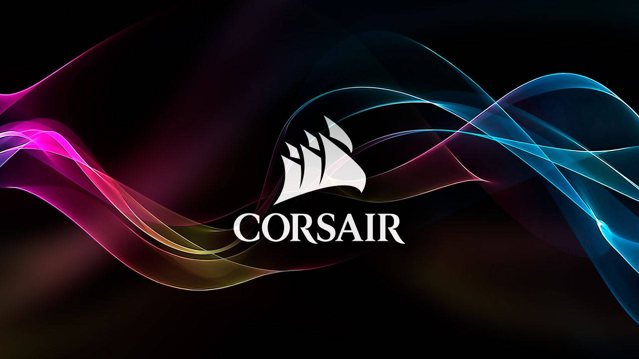 Logorgb De Corsair. Fondo de pantalla