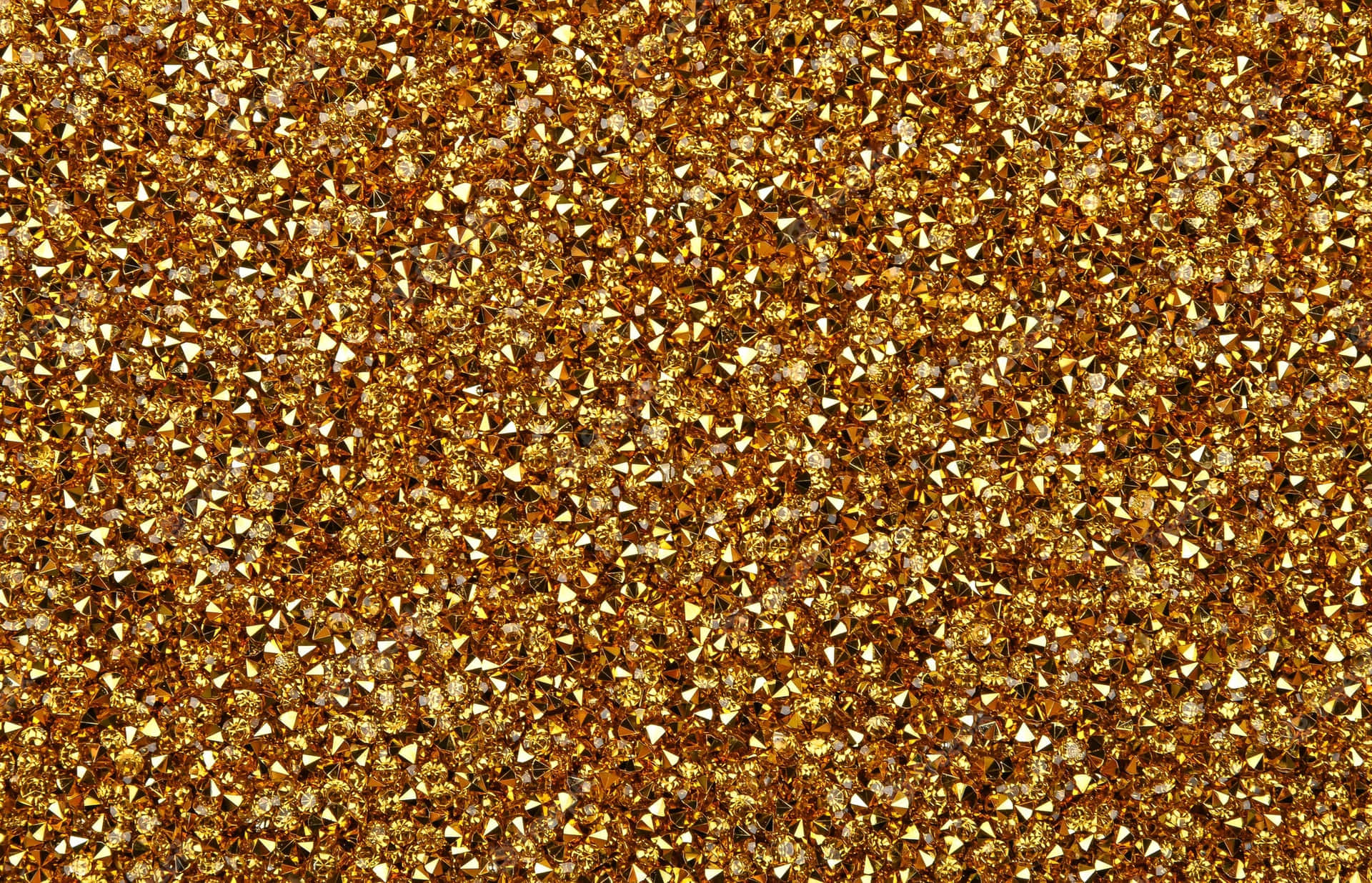 Golden Glitters Bronze Rhinestones Background