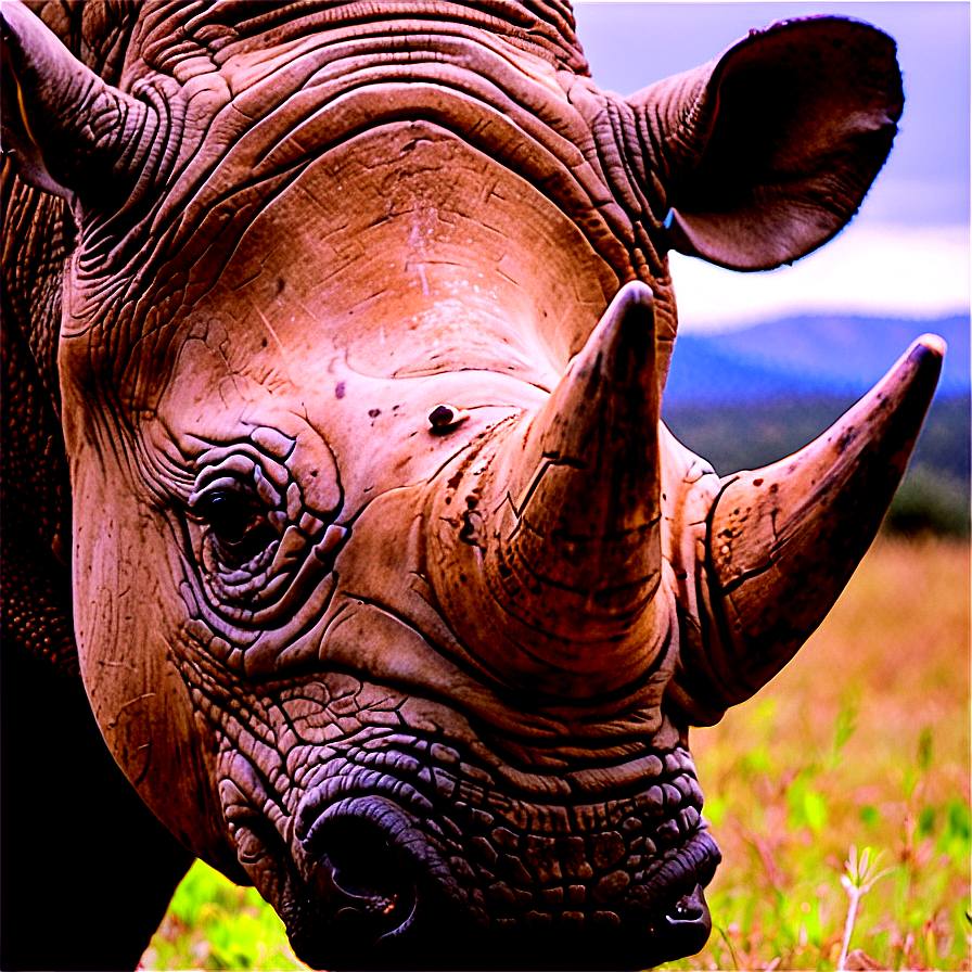 Rhino Safari Encounter Png Nwc3 PNG