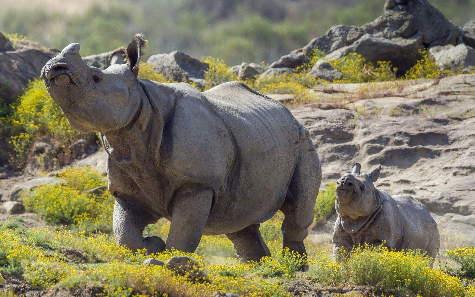 Rhinoceros Background