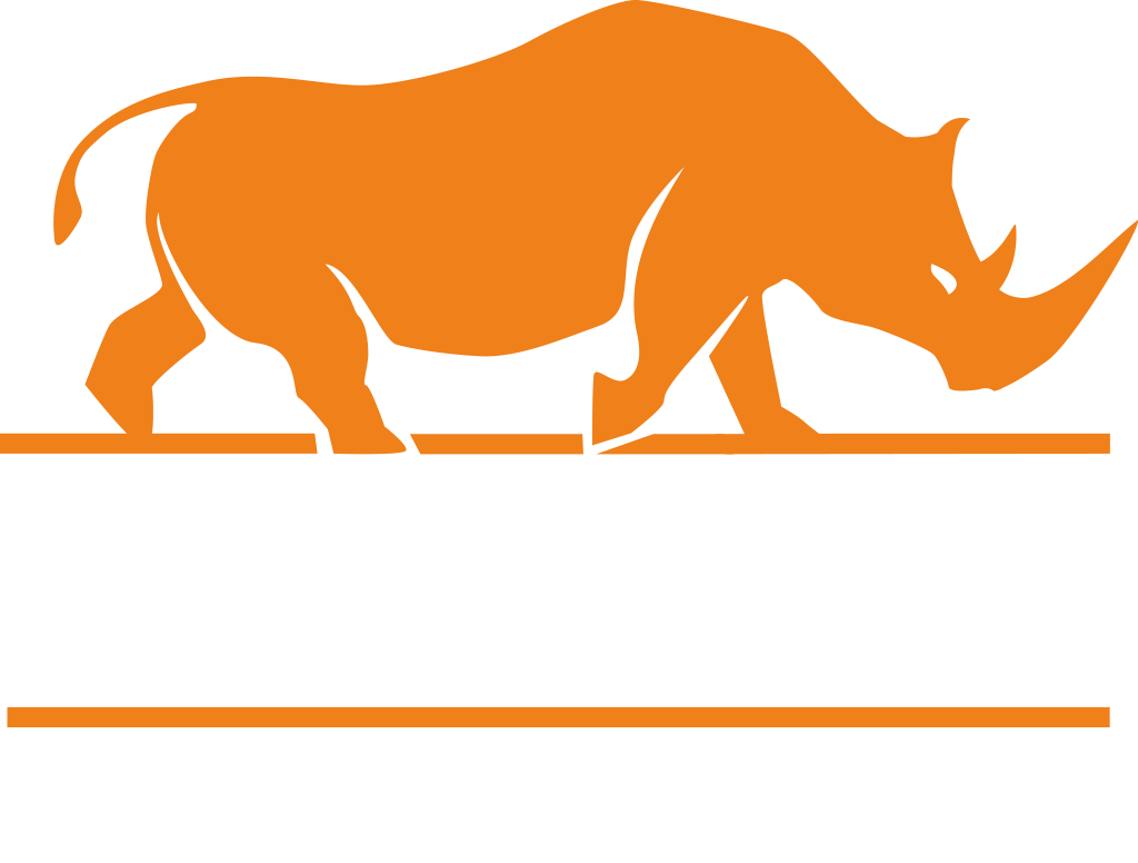 Rhinoceros Logo Design PNG