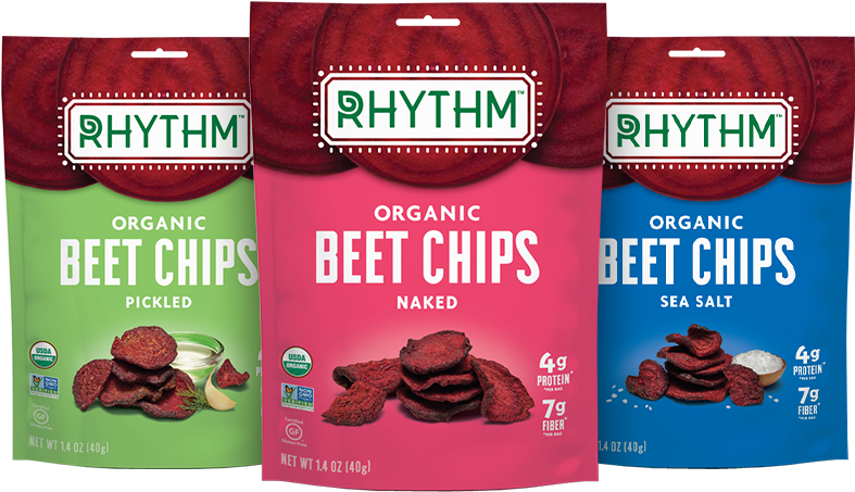 Rhythm Organic Beet Chips Variety Pack PNG