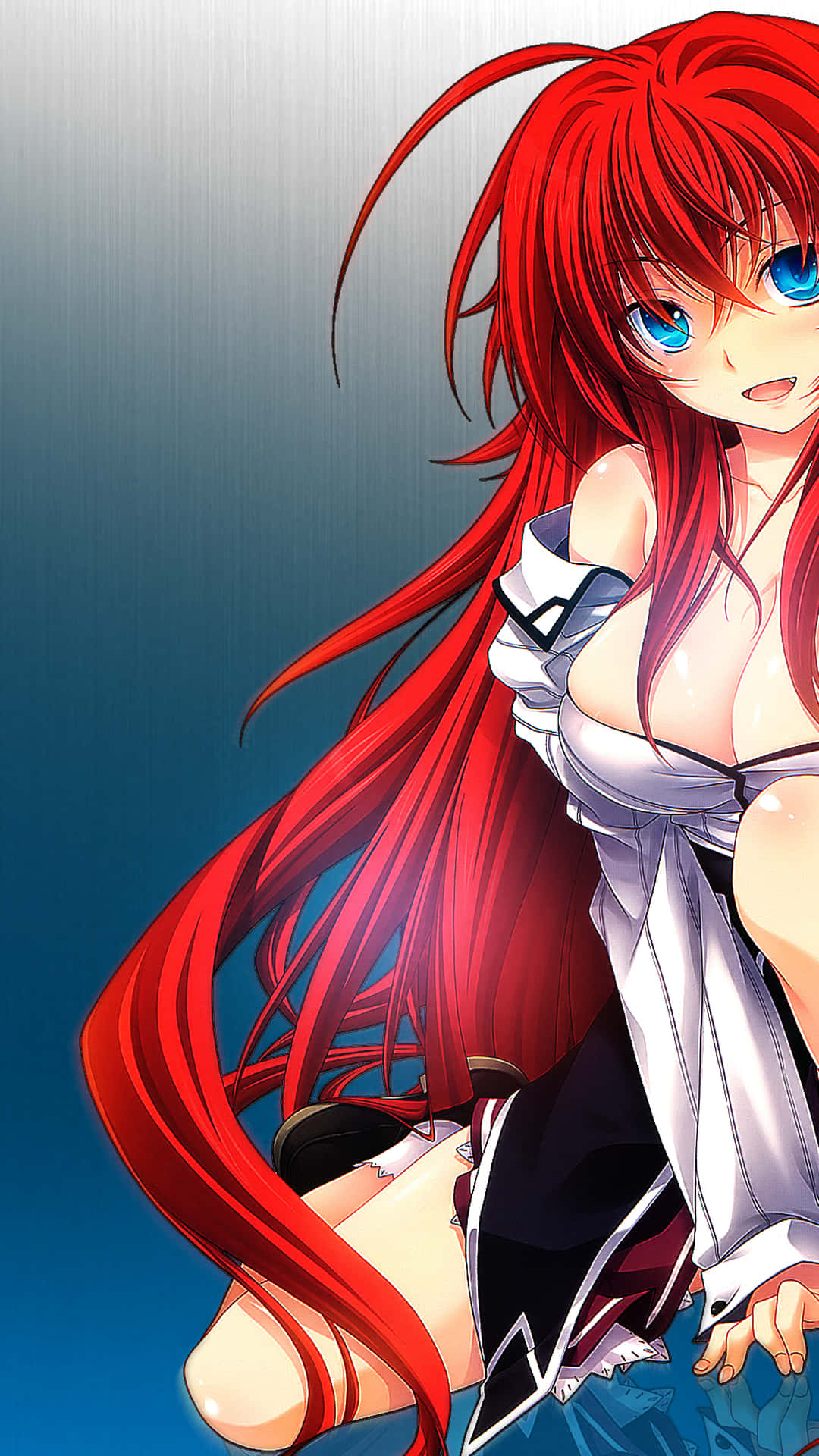 Stunning Rias Gremory Pose Wallpaper