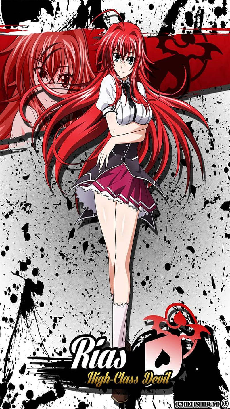 Rias Gremory High School DxD Poster Wallpaper