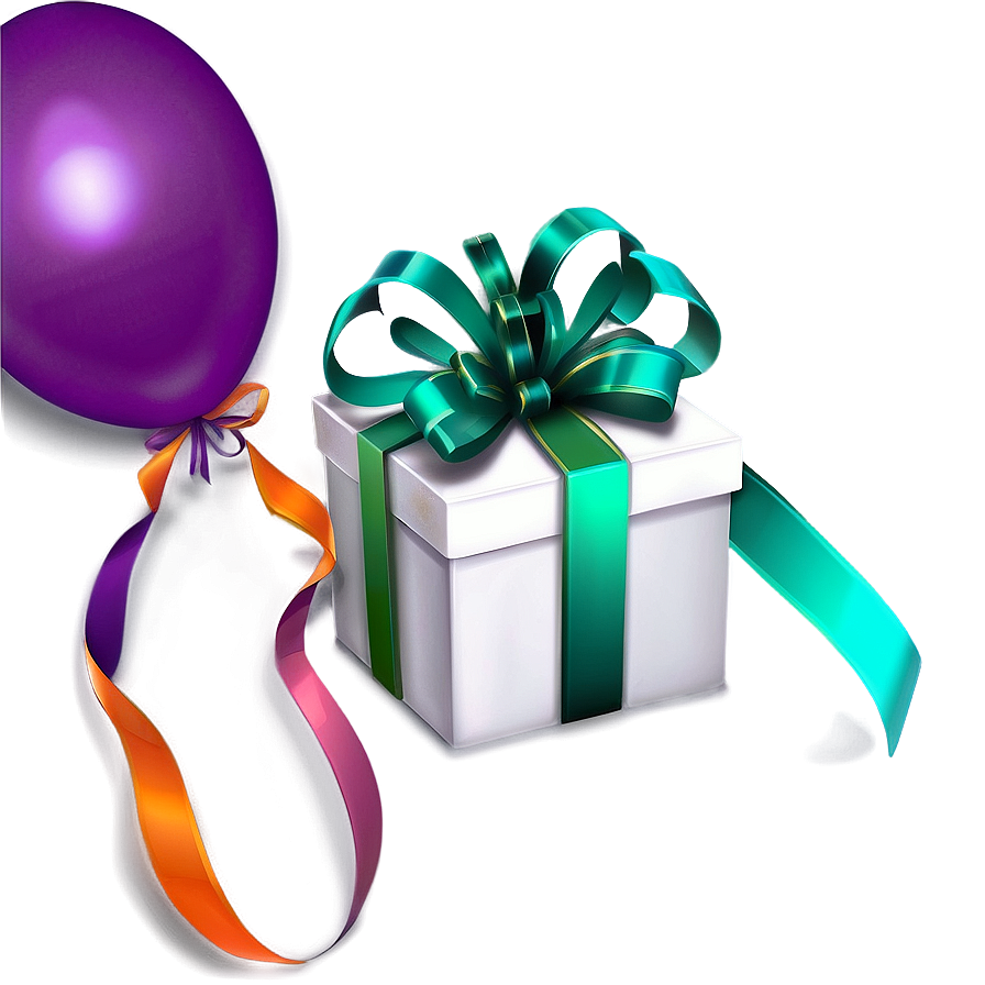 Ribbon Gift Box Png Byw67 PNG